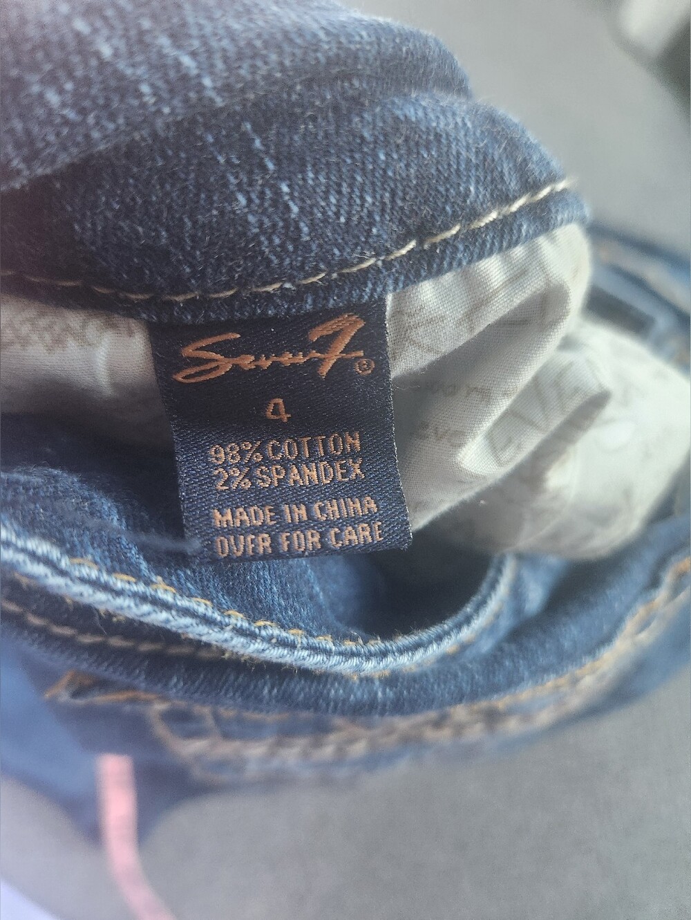 Seven‎ 7 Flare Jeans Sz8 - Picture 5 of 8